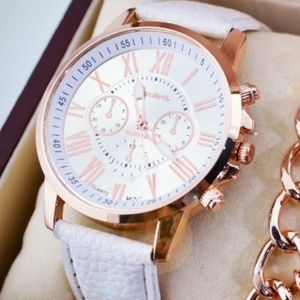 Women's gorgeous white watch